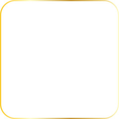 gold line border frame decoration