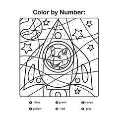 Dinosaur coloring page. Kids preschool activity coloring template