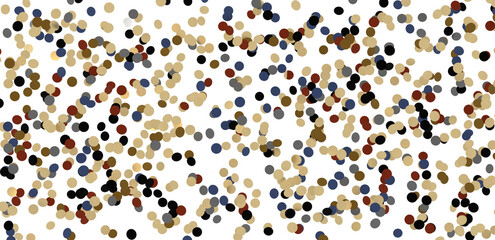 Multicolored paper confetti on transparent background. Realistic confetti flying. Colorful scattered items to holiday decorations. - in 3d png