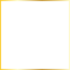 gold line border frame decoration