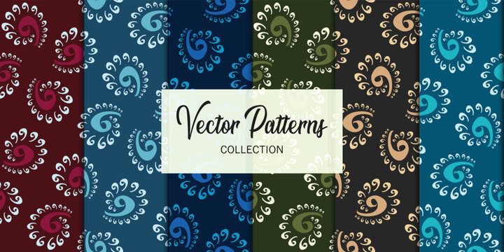 Seamless pattern based on ornament paisley Bandana Print. Vector ornament paisley Bandana Print. Silk neck scarf or kerchief square pattern design style, best motive for print on fabric or papper.