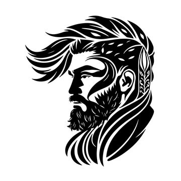 Men Hairstyle Logo Vector Images (over 2,300)