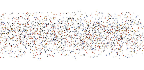 confetti png. Gold confetti falls from the sky.