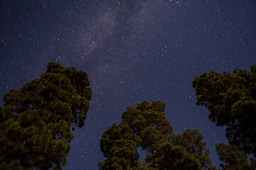Fototapeta na wymiar La Palma bei Nacht