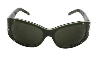Woman's sunglasses isolated on transparent. Accessory
