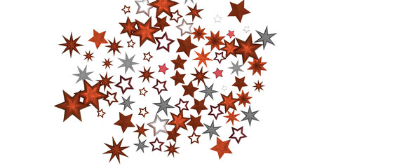 stars background, sparkle lights confetti falling. magic shining Flying christmas stars on night