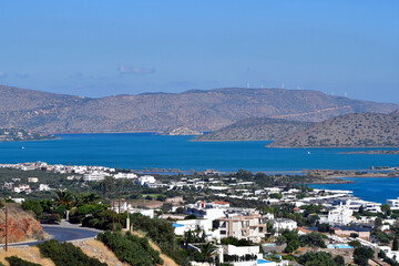 Fototapeta na wymiar Greece, Crete, Agios Nikolaos - Elounda