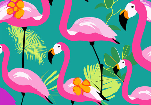 set of flamingos © Oskar