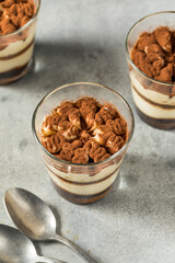 Homemade Italian Tiramisu Cups