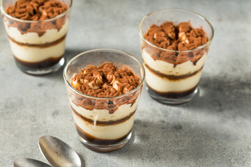Homemade Italian Tiramisu Cups