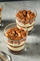 Homemade Italian Tiramisu Cups