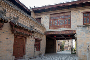 Fototapeta na wymiar the entrance of the palace