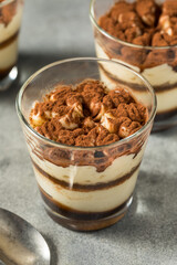 Homemade Italian Tiramisu Cups