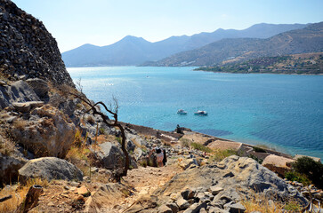 Greece, Crete, Fortress Spinalonga