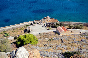Greece, Crete, Fortress Spinalonga