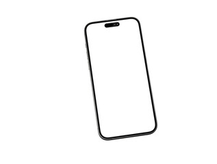 realistic smartphone template mockup for user experience presentation