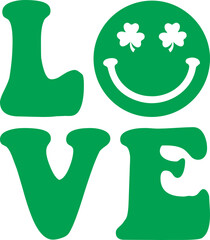 LOVE  SVG Cut Files -St Patrick's day SVG, St Patrick's svg, sexy St Patrick's svg, Saint Patrick's Day Svg Shamrock svg, lucky svg
