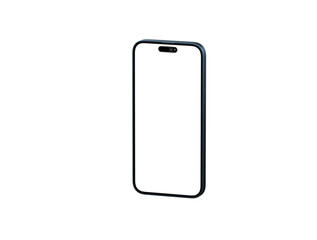 Smartphone. Mobile phone Template. Telephone 3d