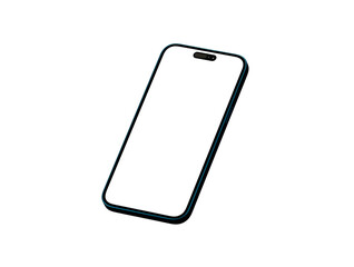 mobile smartphone device digital isolated 3d