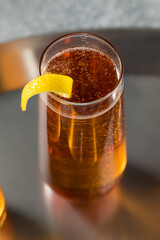 Boozy Refreshing French Kir Royale Champagne Cocktail