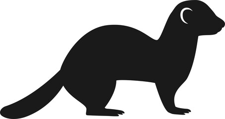 Ferret silhouette