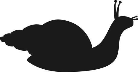 Snail silhouette