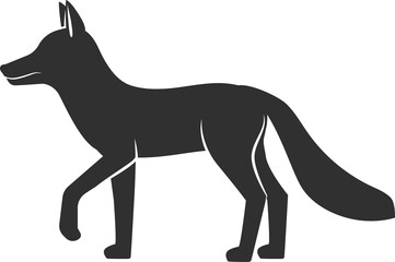Fox black silhouette