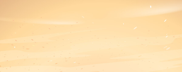 Orange sandstorm nature texture illustration background, dry sand flying with a gust of wind, dust storm natural cataclysm, extreme weather conditions © Oceloti