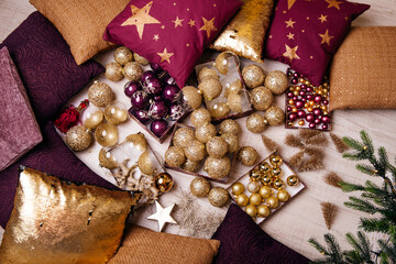 Weihnachtsbaumschmuck Weihnachtskugeln Weihnachtsdeko Tannenbaum 
