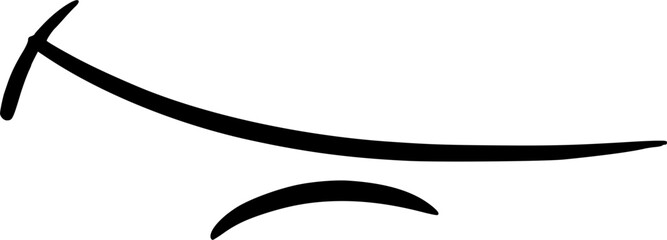 Vector drawing of mounts expressing different emotions. In cartoon style on white background, isolated. Contours. A satisfied smile. Anticipating something pleasant and interesting. Joy joyful