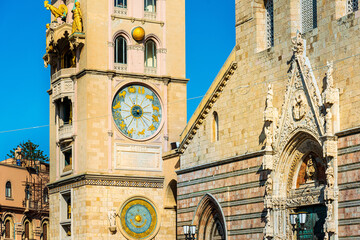 Traditional Cathedral building in Messina, Italy