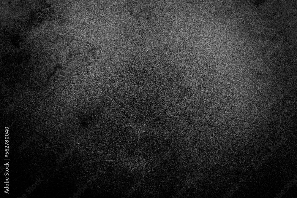 Poster dark abstract background with scuffs and scratches. metal texture with rust