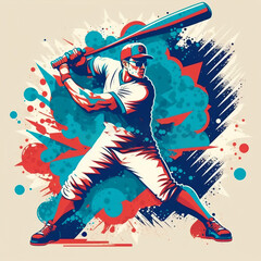 The Illustrative Field of Dreams: A Tribute to Baseball (AI Generated)