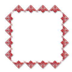 Fototapeta premium frames in vintage style with elements of ornament, art, pattern, background, texture