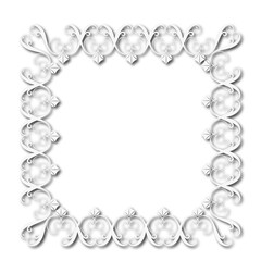 frames in vintage style with elements of ornament, art, pattern, background, texture