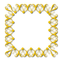 frames in vintage style with elements of ornament, art, pattern, background, texture