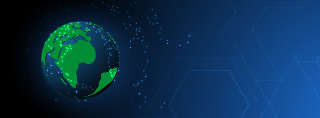 abstract futuristic fade computer technology business background