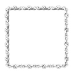 frames in vintage style with elements of ornament, art, pattern, background, texture