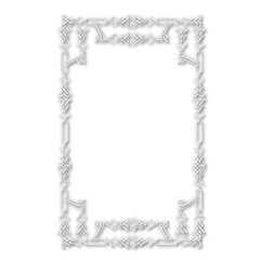 frames in vintage style with elements of ornament, art, pattern, background, texture