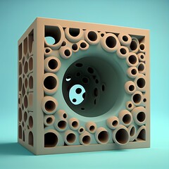 Cube Created with Generative AI