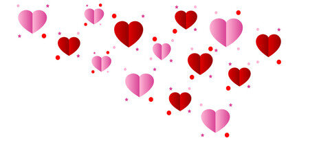 Happy valentine day background with love icon