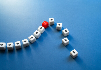 A mistake leads to the collapse of progress. Critical error. An insurmountable problem, need to...