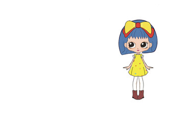 doll with a fan Blythe cute doll