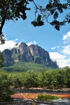Salto &aacute;ngel,  canaima cascada caida de agua