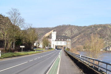 Moseltalstraße durch die Oberburg