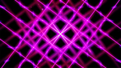 交差する紫色の光線　ファンタジー　SF　バックグラウンド　アート