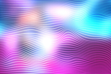Abstract wave Background Gradient curved luxury vivid blurred colorful texture wallpaper Photo
