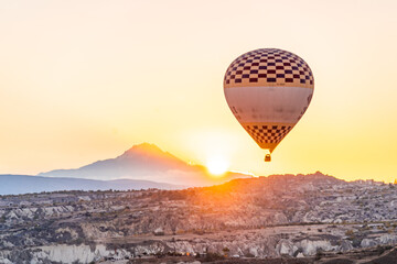 Sonnenaufgang Ballonfahrt Kappadokien Türkei