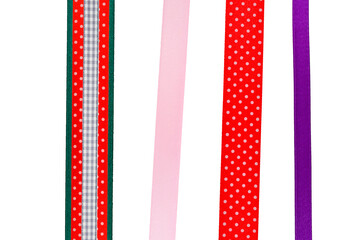 Fototapeta premium ribbon isolated on white background.