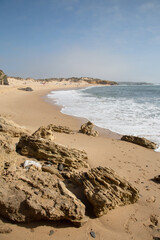 Rock at Carreiro da Fazenda Beach, Vila Nova de Milfontes, Portugal
